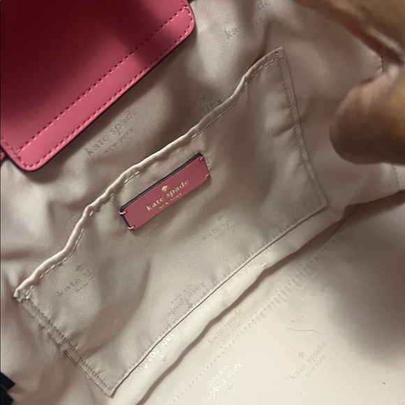 Kate Spade Vibrant Pink and Yellow Tote - Picture 9 of 10